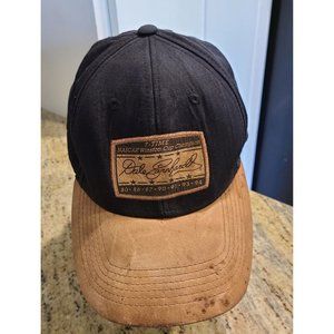 Vtg Dale Earnhardt Chase Authentics Leather? Brim Bill Hat 7 Time Winston Champ